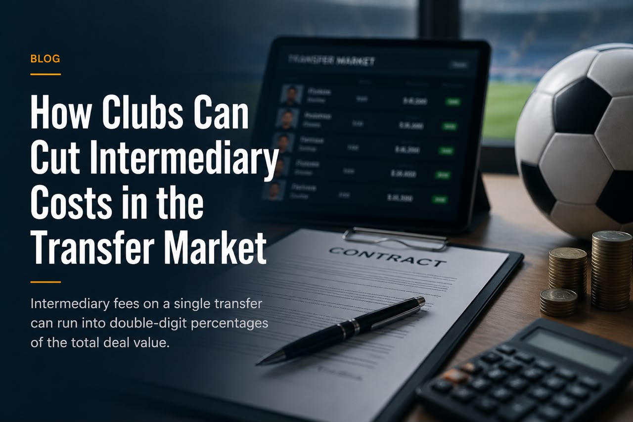 How Clubs Can Cut Intermediary Costs in the Transfer Market